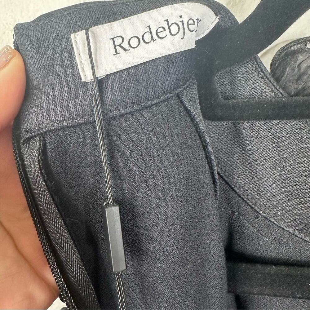 NEW Rodebjer Size XS Raven Cocktail Ruffle Mini Dress in Black - Picture 10 of 12